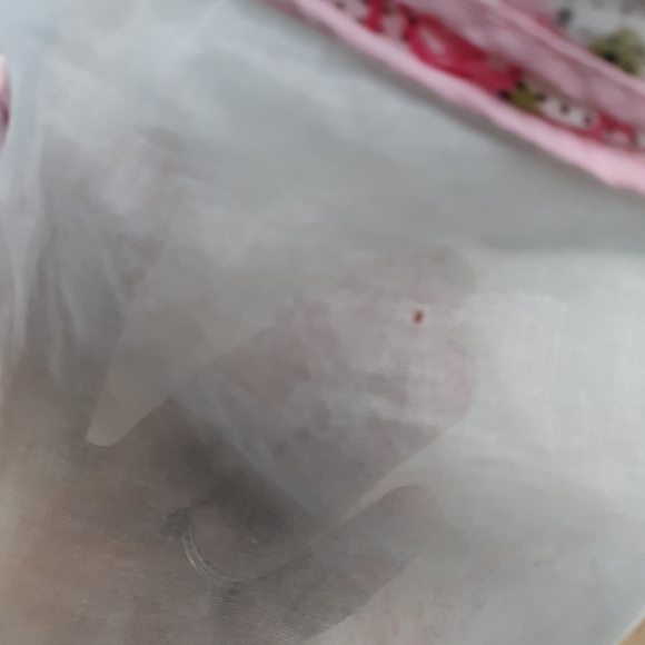 🌟 Vintage floral and sheer apron - Picture 5 of 5